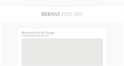 Desktop Screenshot of bernayfineart.com